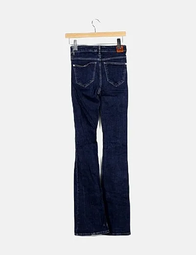 Mango Jeans denim azul oscuro bootcut