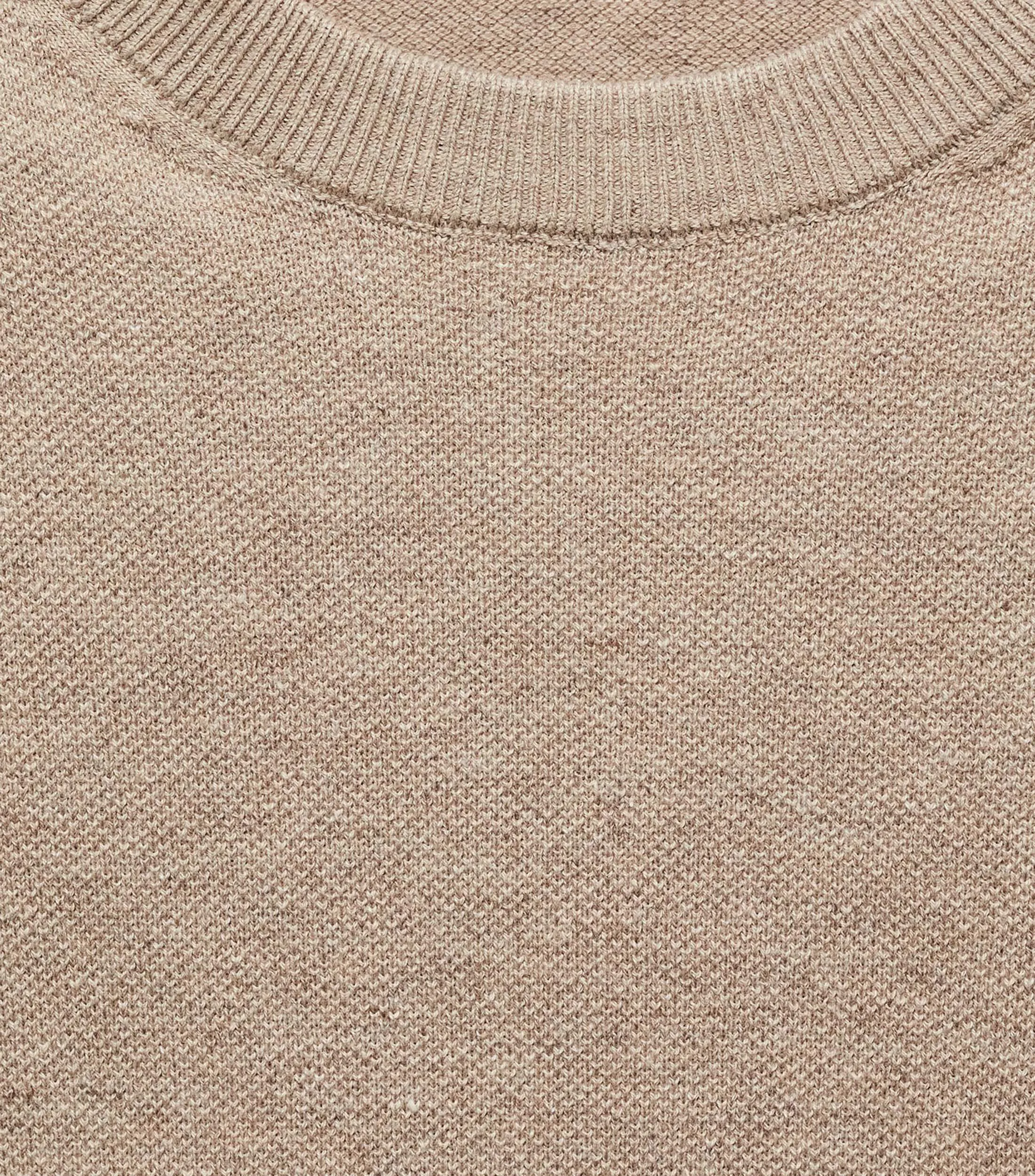 Mango Playera de cuello redondo y manga corta Hombre