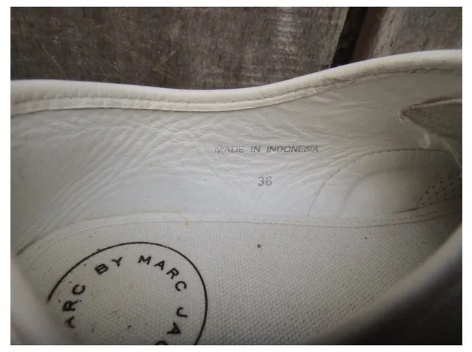 Marc By Marc Jacobs zapatillas nuevas condiciones Blanco 