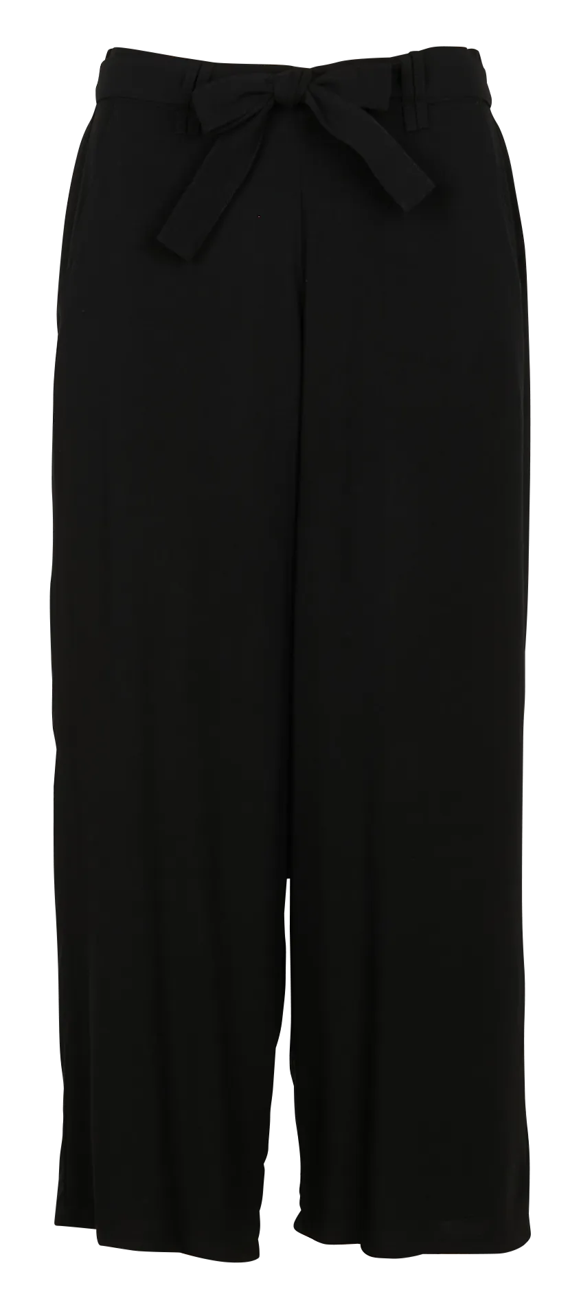 MARIE SIXTINE SANDRO  PANTALóN FLUIDO DE TALLE MEDIO ALTO EN NEGRO