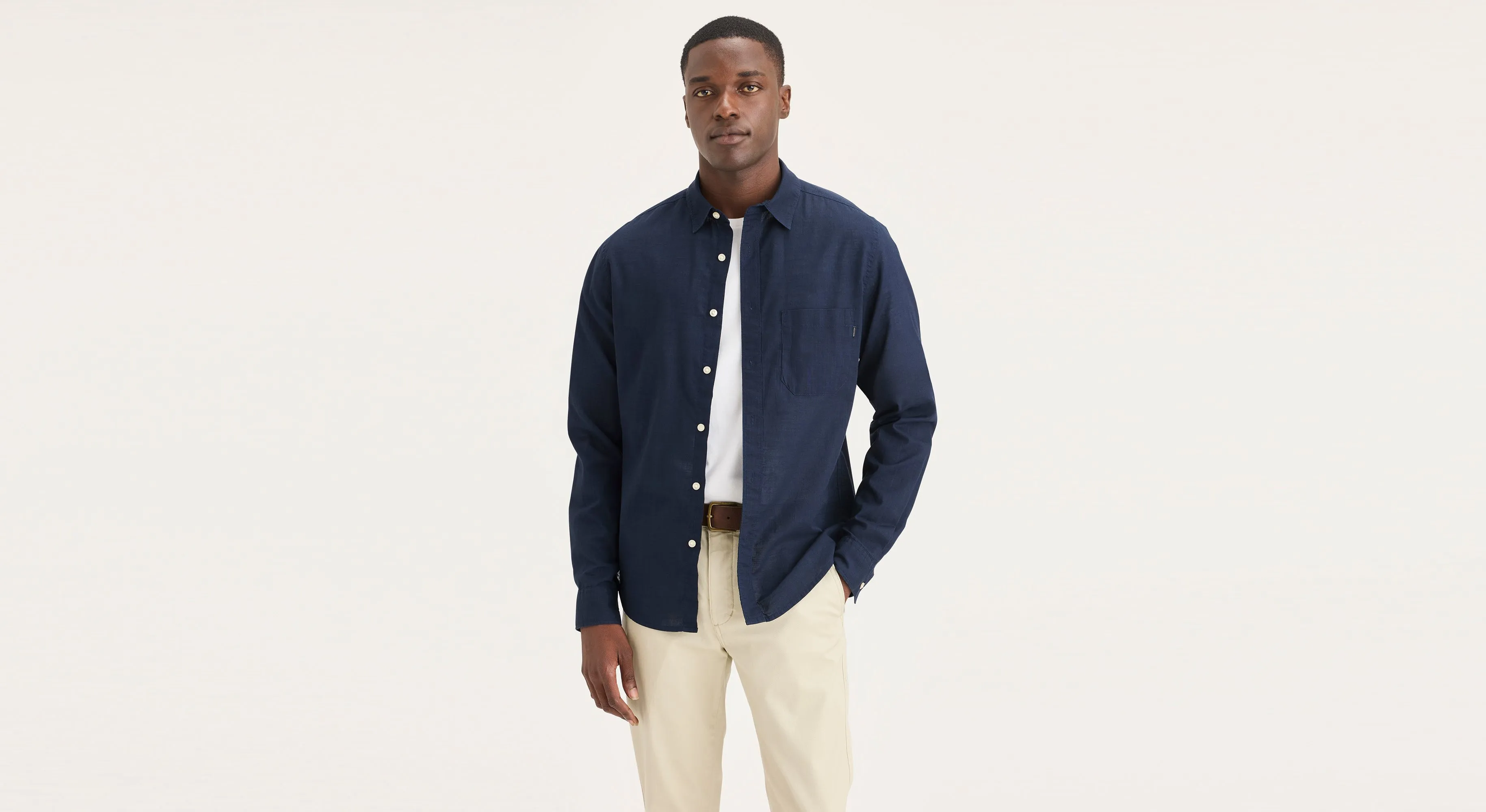 Men's Slim Fit Casual Shirt