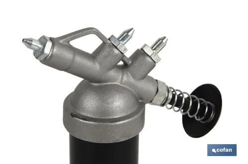 Mini bomba de grasa 85 Gr. con pulsador.