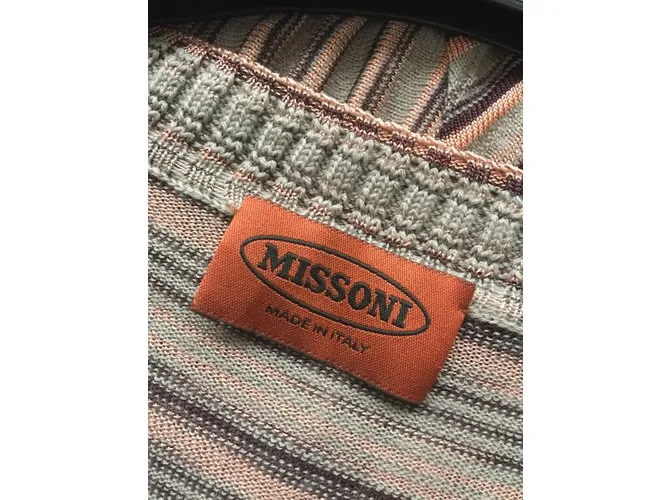 Missoni Vestido de punto galón Multicolor 