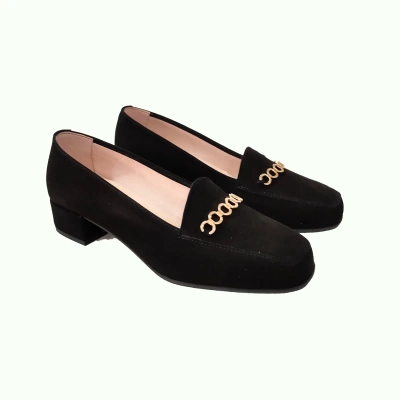 Mocasin mujer D’chicas ante negro