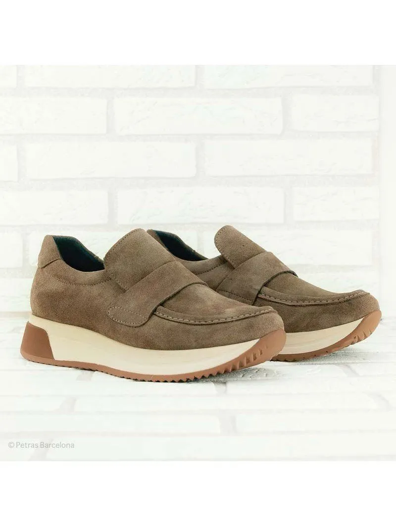 Mocasines Deportivos con plataforma Lince 2369 Visón