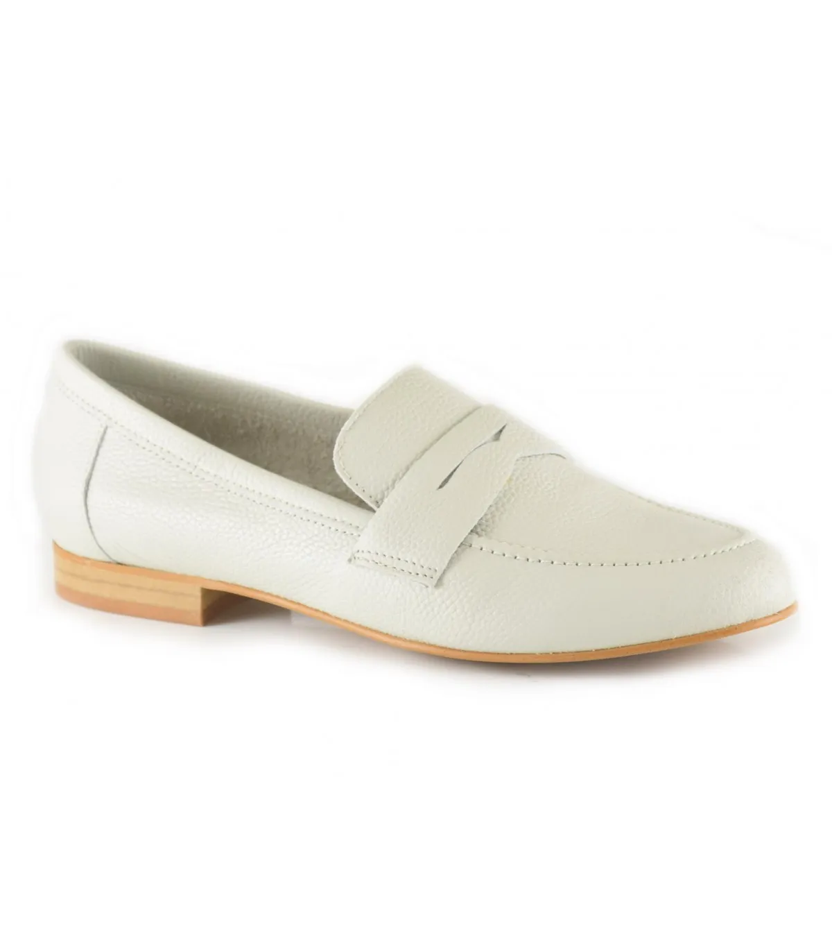 Mocasín con antifaz en color hielo