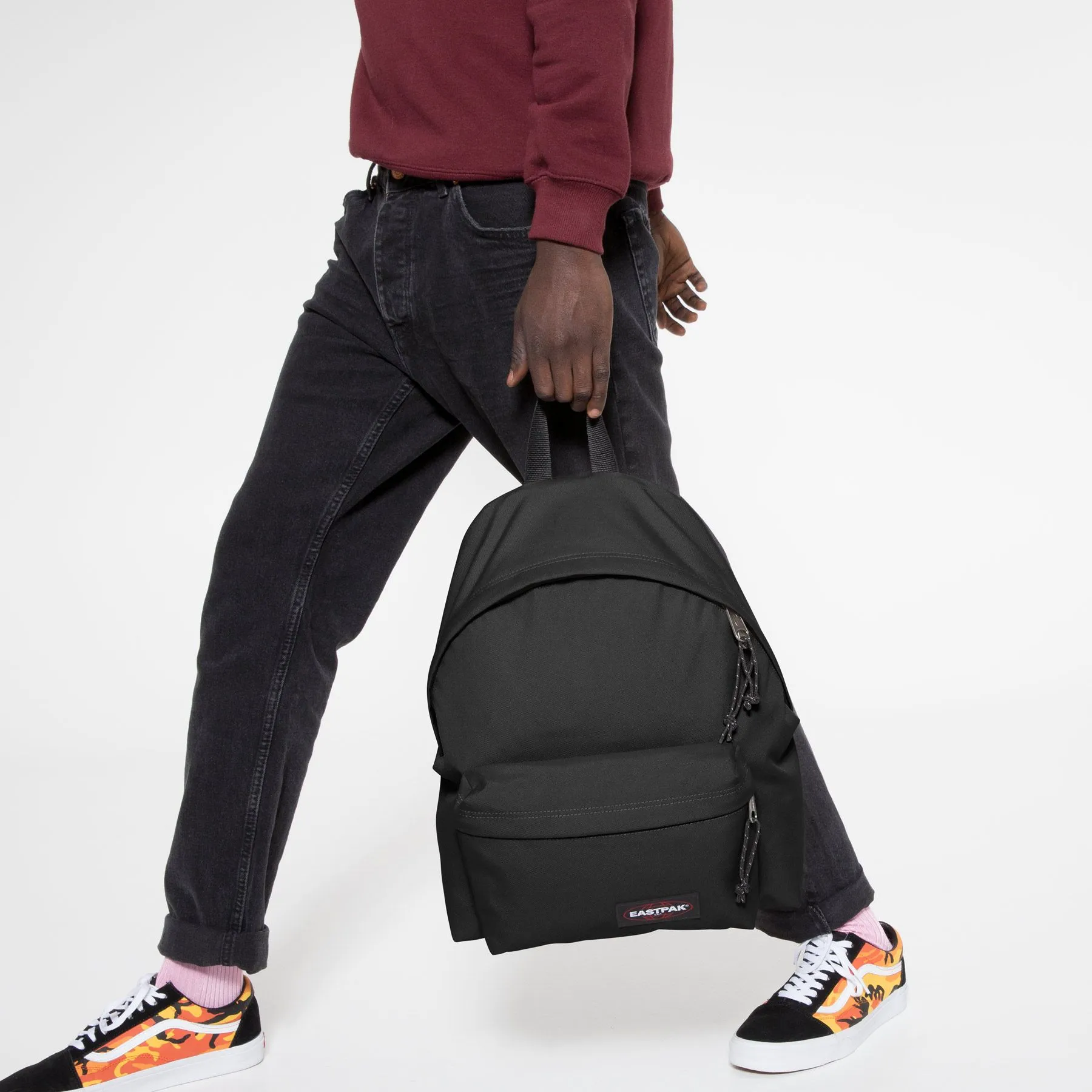 Mochila Eastpak Padded Pak’r 24 litros EK620008 BLACK negra lisa básica
