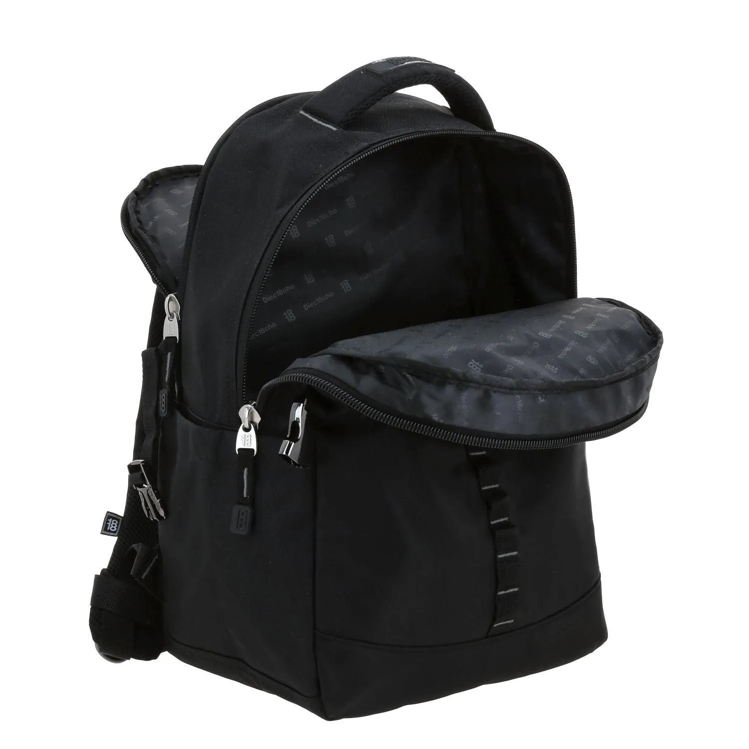 Mochila Negra Para Laptop 1818 Wayne