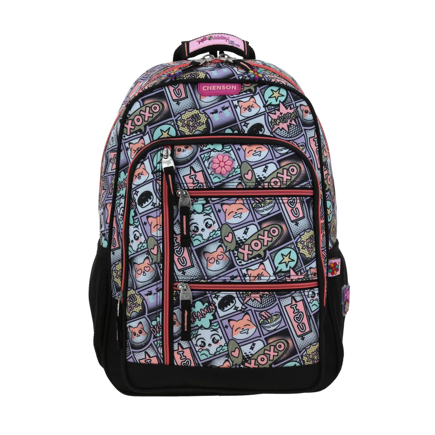 Mochila Negra Para Nia Happy Girl By Chenson Mixco