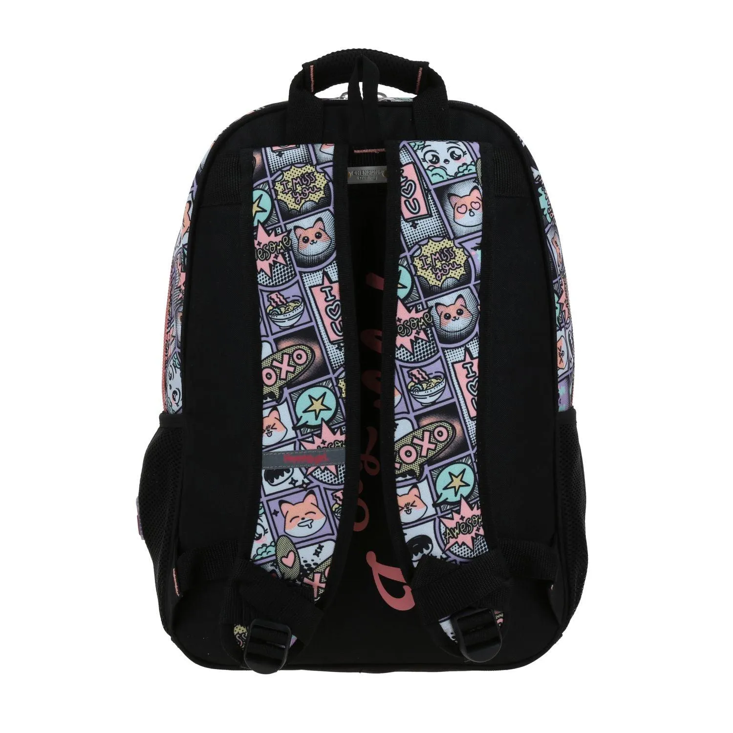 Mochila Negra Para Nia Happy Girl By Chenson Mixco