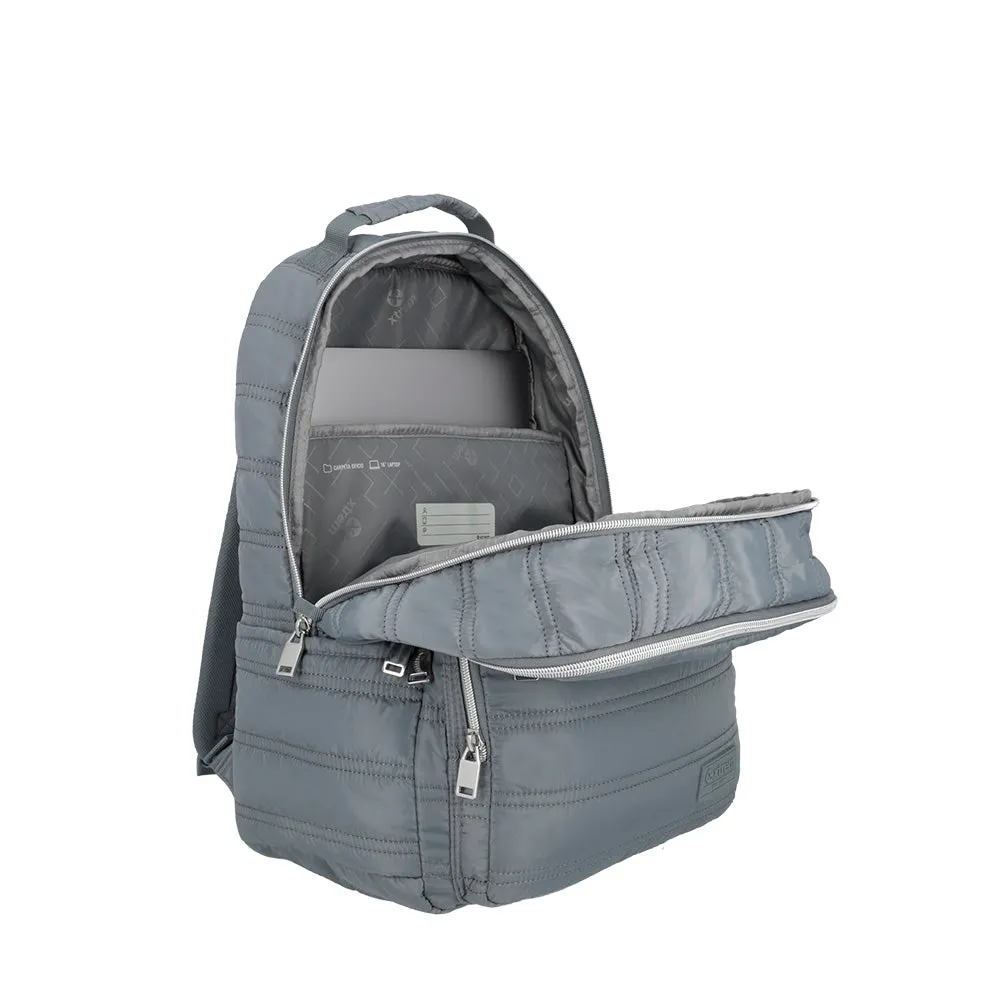 Mochila para laptop Nebraska 16 gris