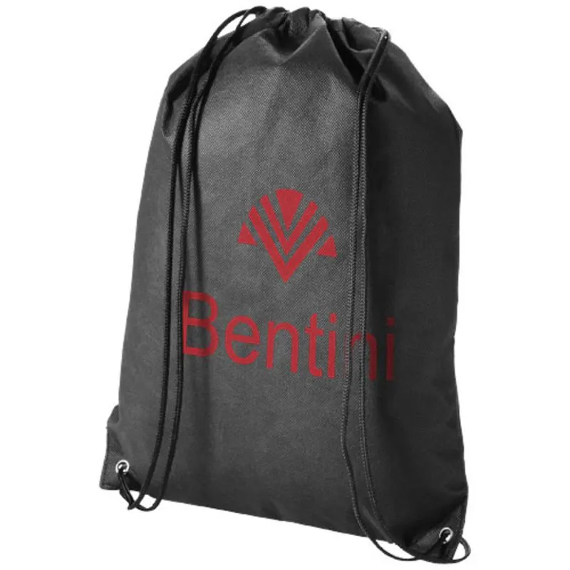 Mochila publicitaria de cuerdas no tejida Evergreen