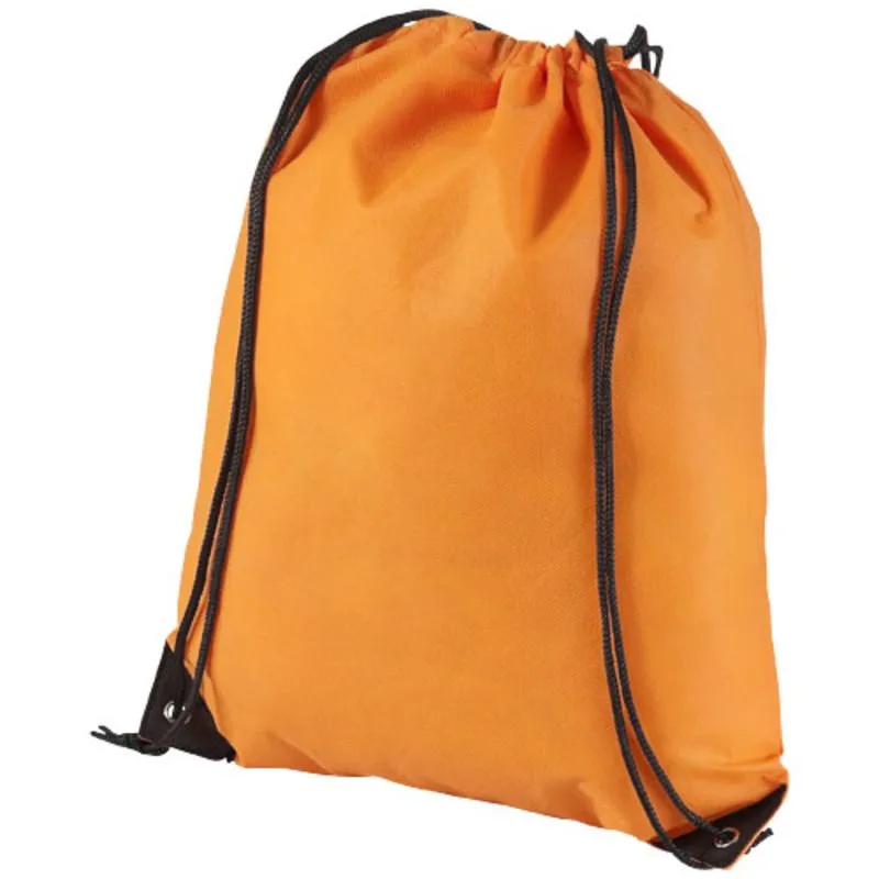 Mochila publicitaria de cuerdas no tejida Evergreen