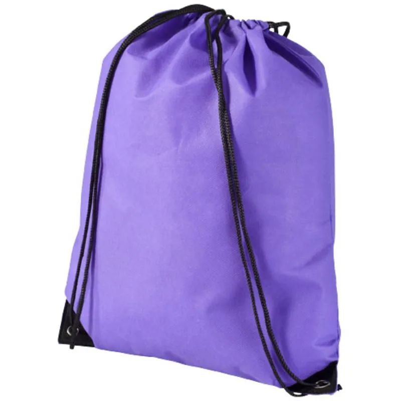 Mochila publicitaria de cuerdas no tejida Evergreen