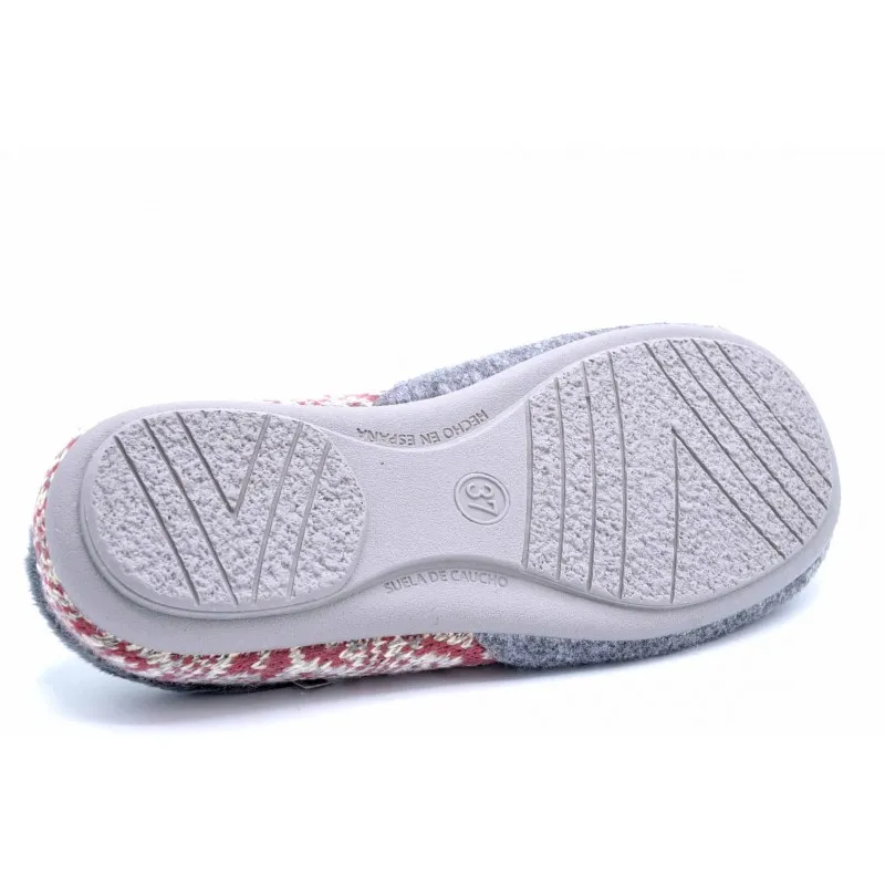 Muro 2706 Rosa | Zapatilla de casa plantilla extraíble relax