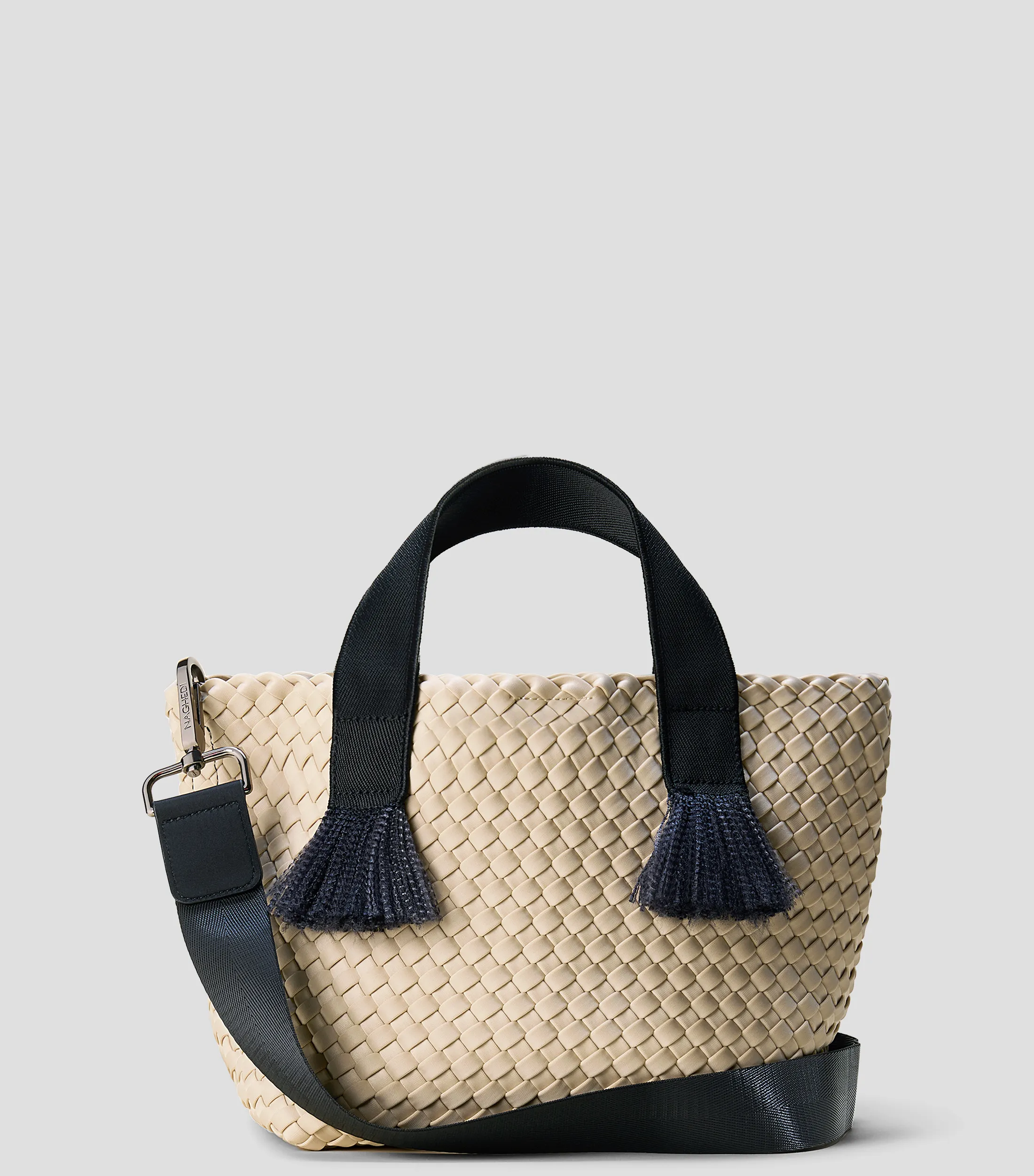 NAGHEDI Bolso crossbody beige Tulum Mujer