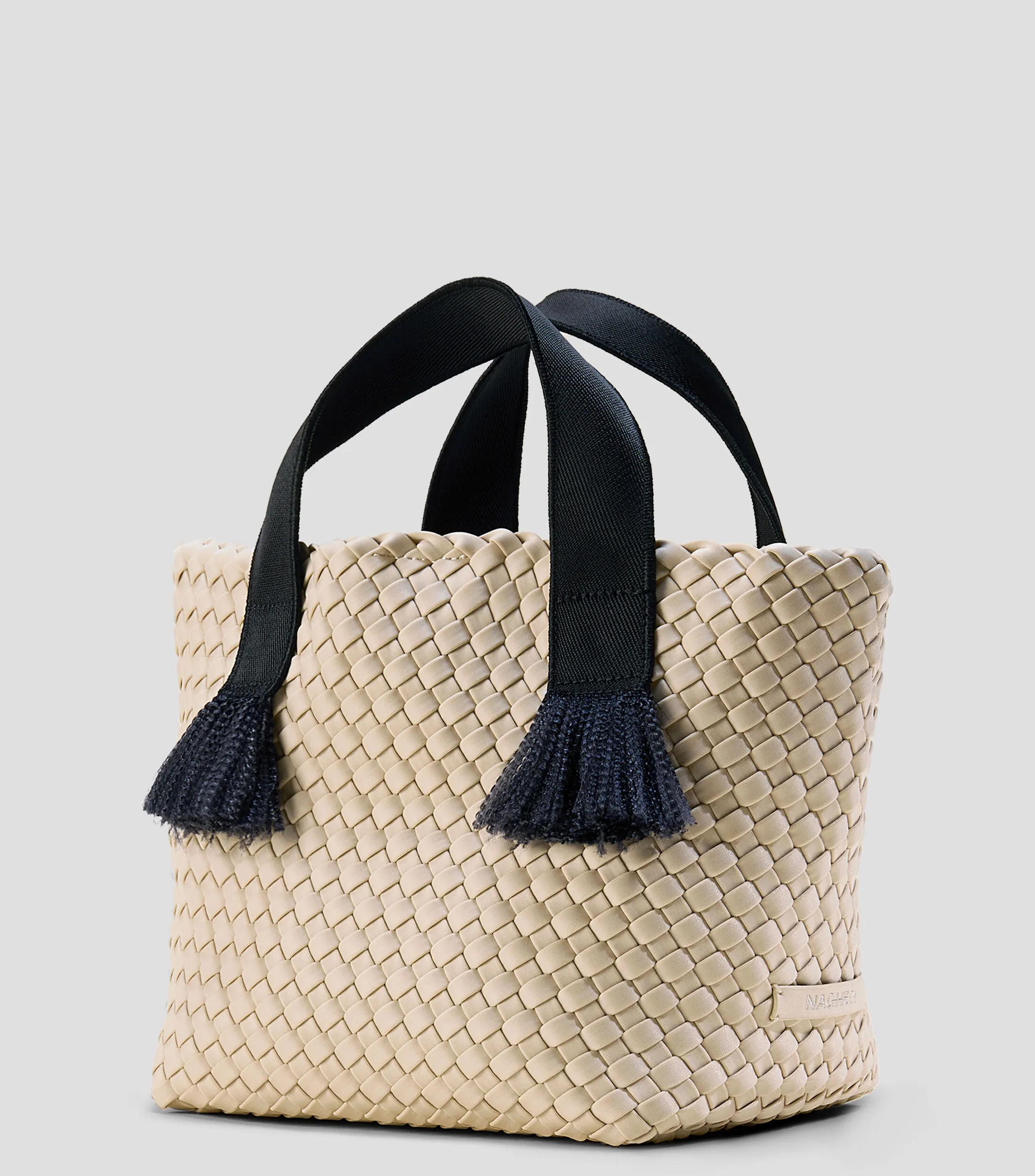 NAGHEDI Bolso crossbody beige Tulum Mujer