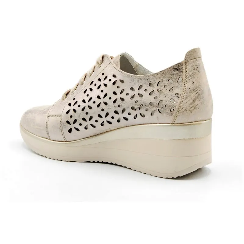 NATURE 4275 Cordones calados oro