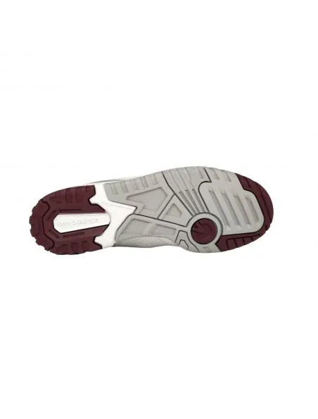 NEW BALANCE Zapatillas 650 White/Bordeaux