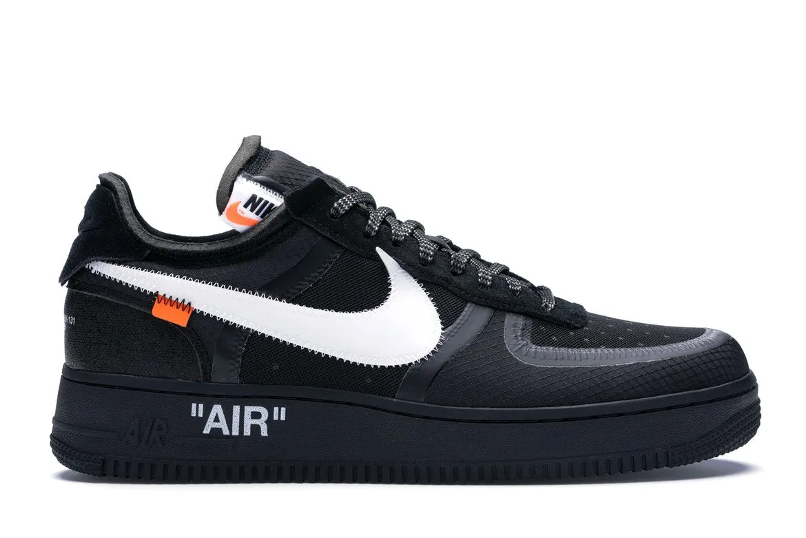 NIKE AIR FORCE 1 LOW OFFWHITE BLACK WHITE
