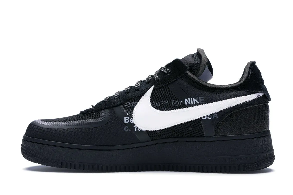 NIKE AIR FORCE 1 LOW OFFWHITE BLACK WHITE