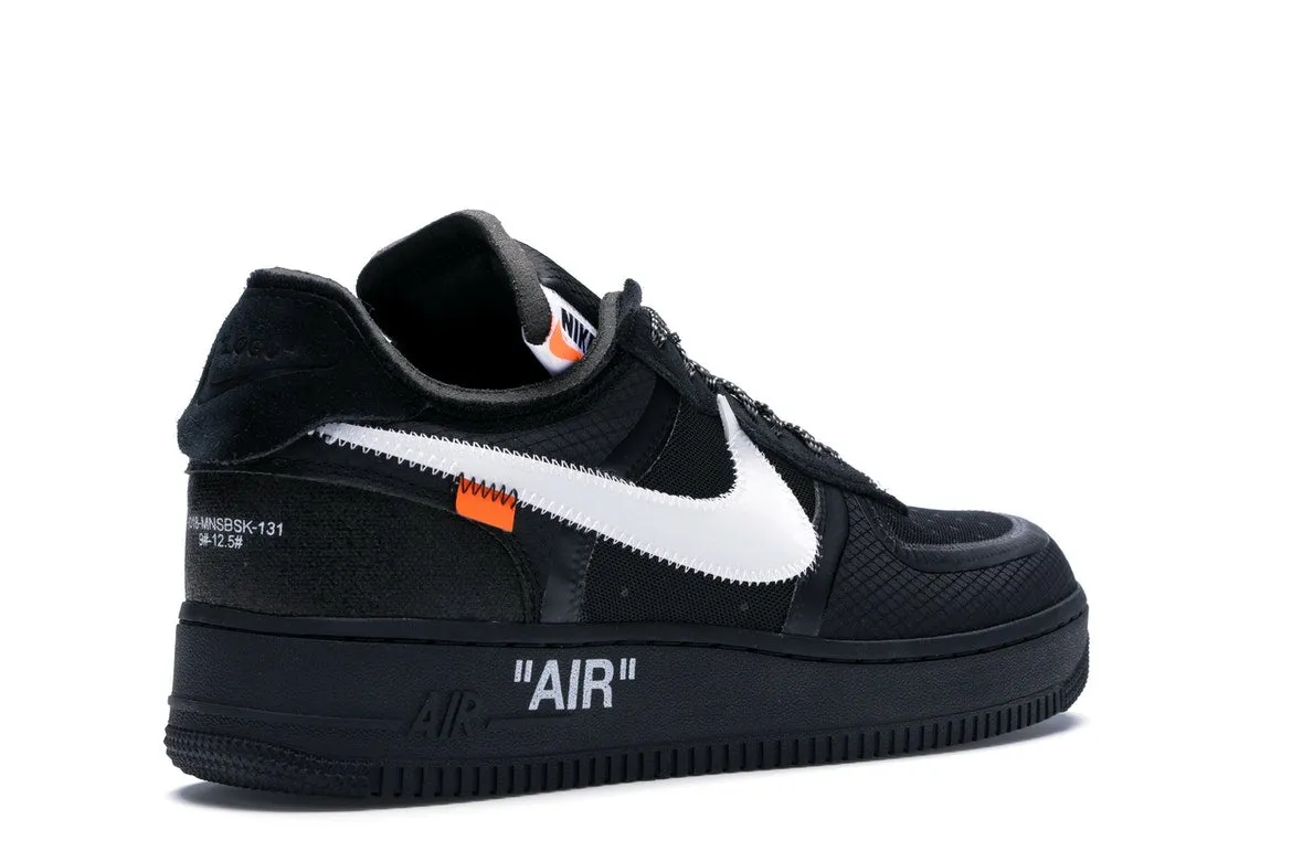 NIKE AIR FORCE 1 LOW OFFWHITE BLACK WHITE