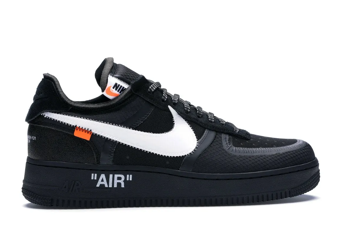 NIKE AIR FORCE 1 LOW OFFWHITE BLACK WHITE