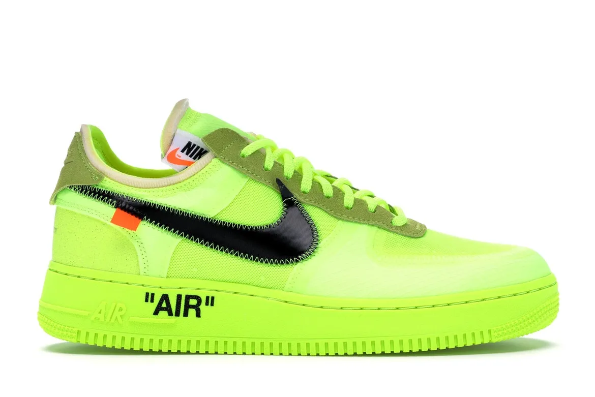 NIKE AIR FORCE 1 LOW OFFWHITE VOLT