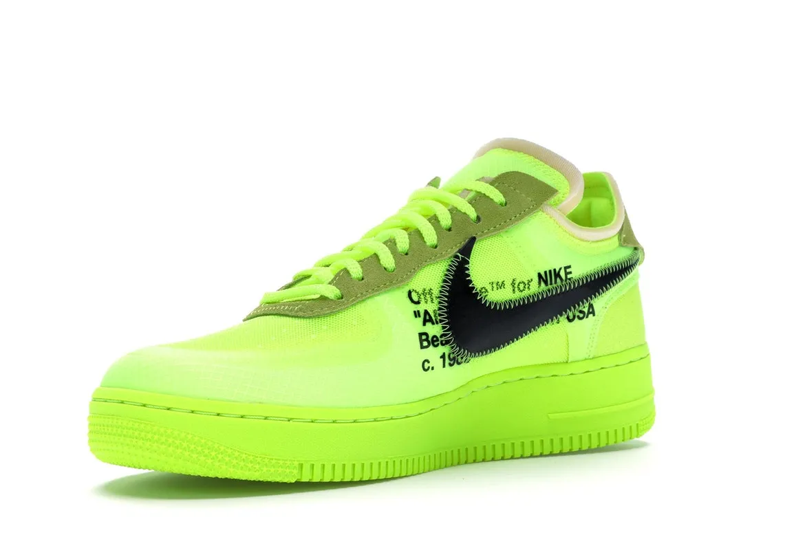 NIKE AIR FORCE 1 LOW OFFWHITE VOLT