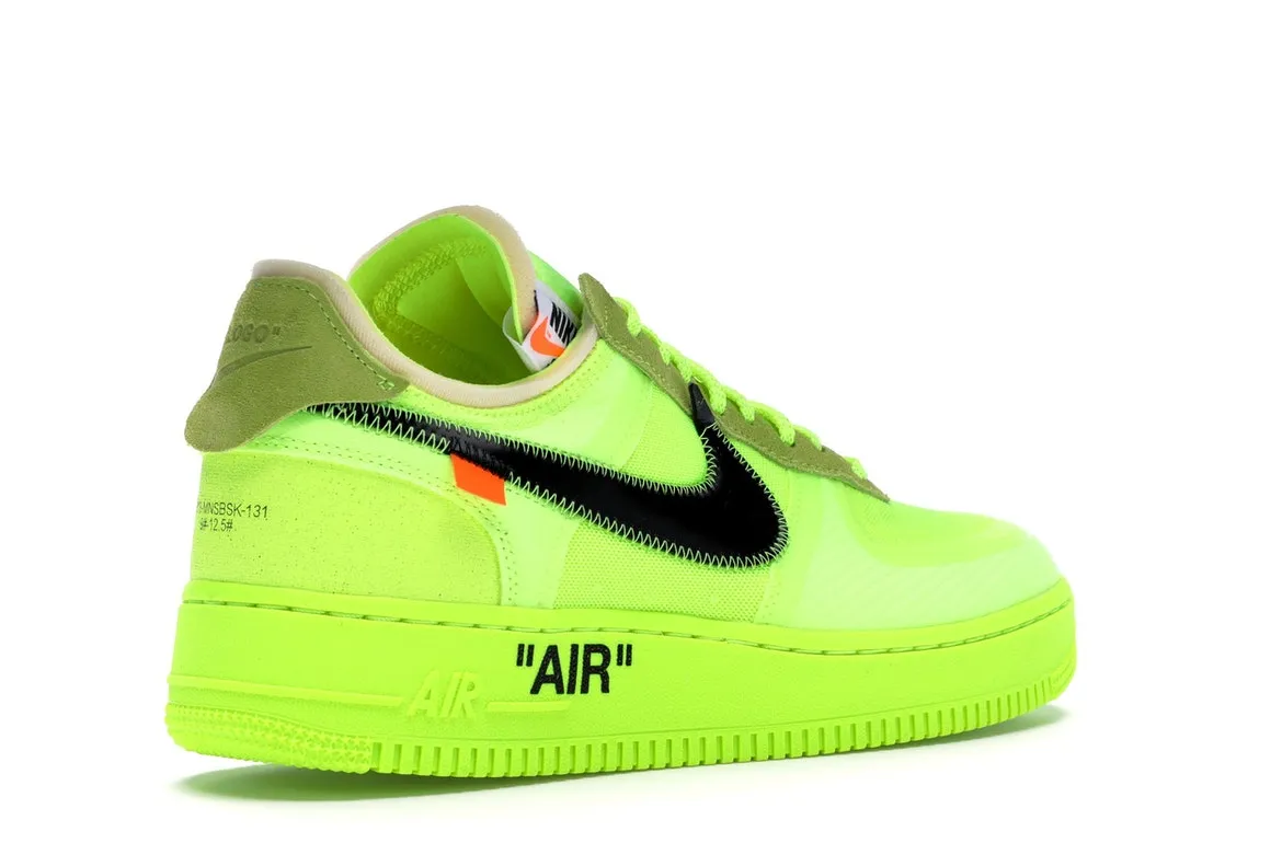 NIKE AIR FORCE 1 LOW OFFWHITE VOLT