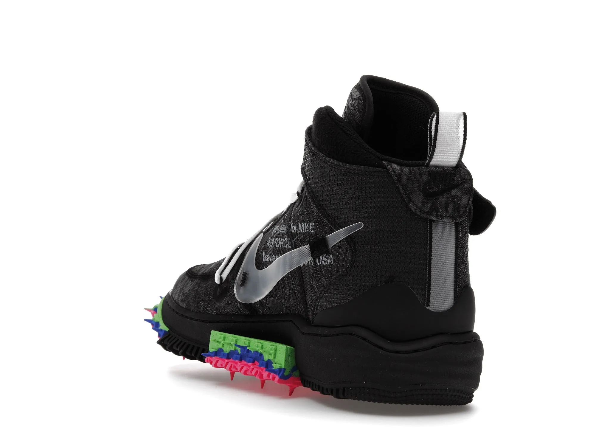 NIKE AIR FORCE 1 MID OFFWHITE BLACK