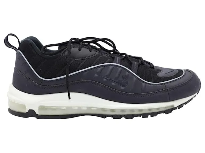 Nike Air Max 98 en Oil Grey y Black Rubber Impresión de pitón 