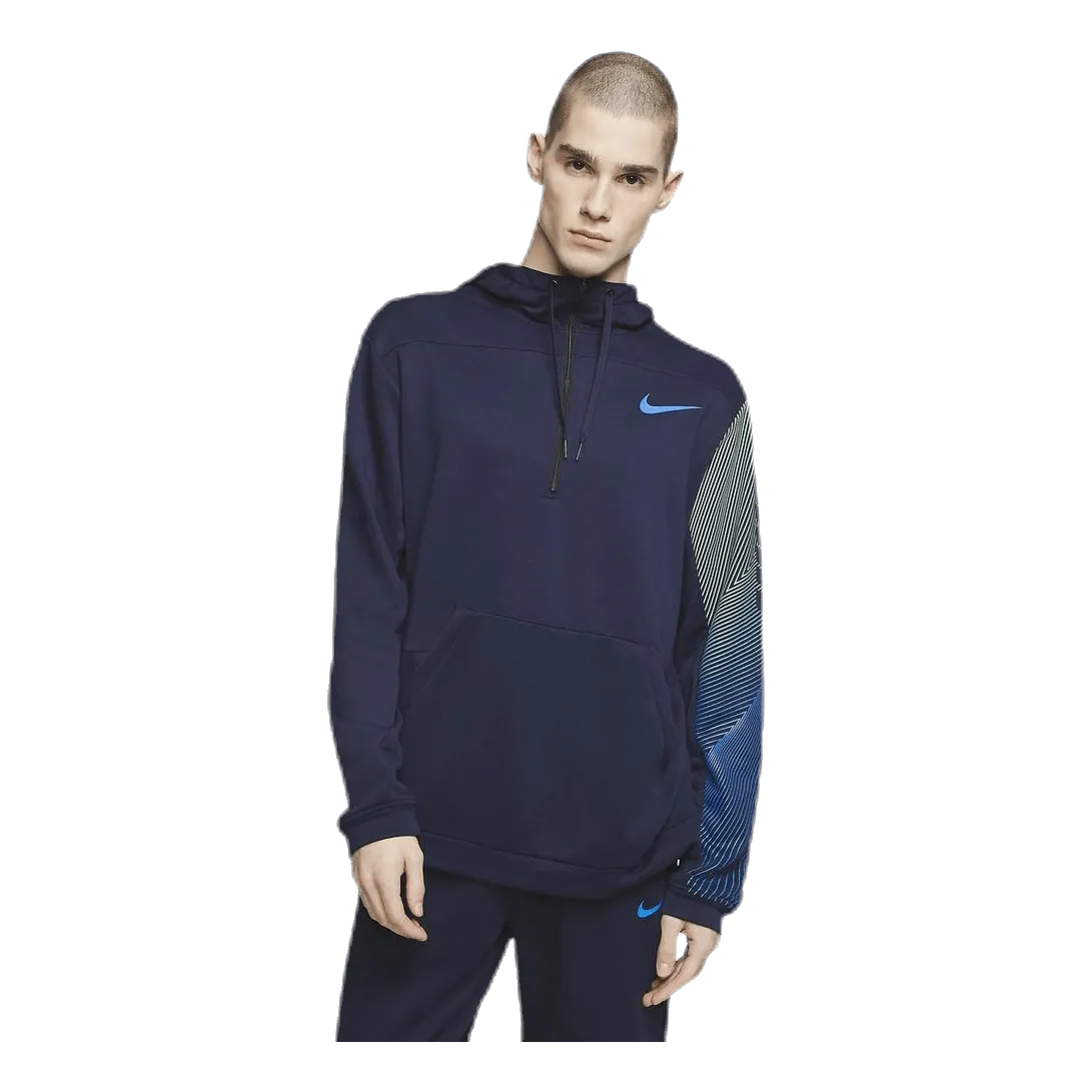 Nike Dry Hoodie Linear Vision Po Blue