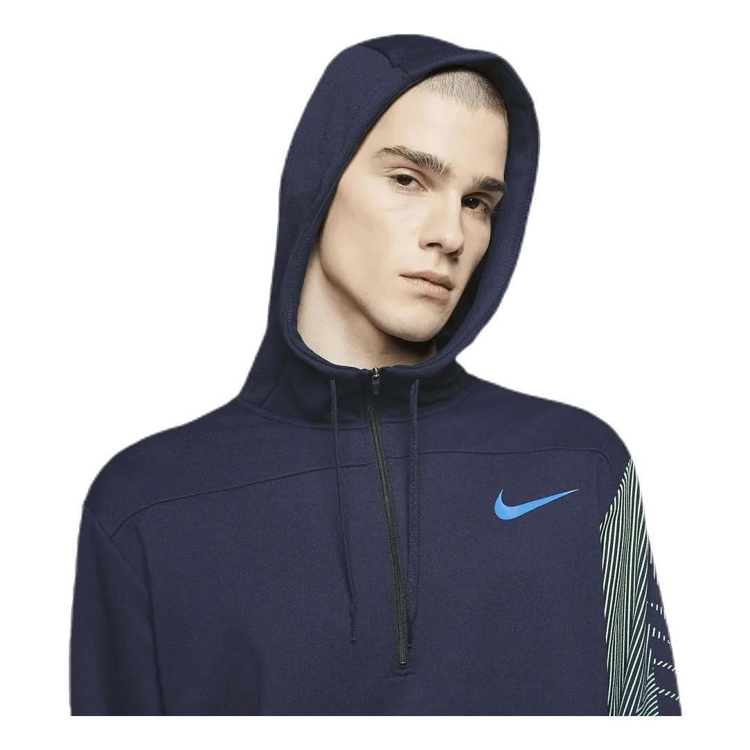 Nike Dry Hoodie Linear Vision Po Blue