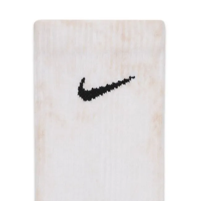 NIKE EVERYDAY PLUS CUSHIONED TIEDYE CREW 2 PAIRS