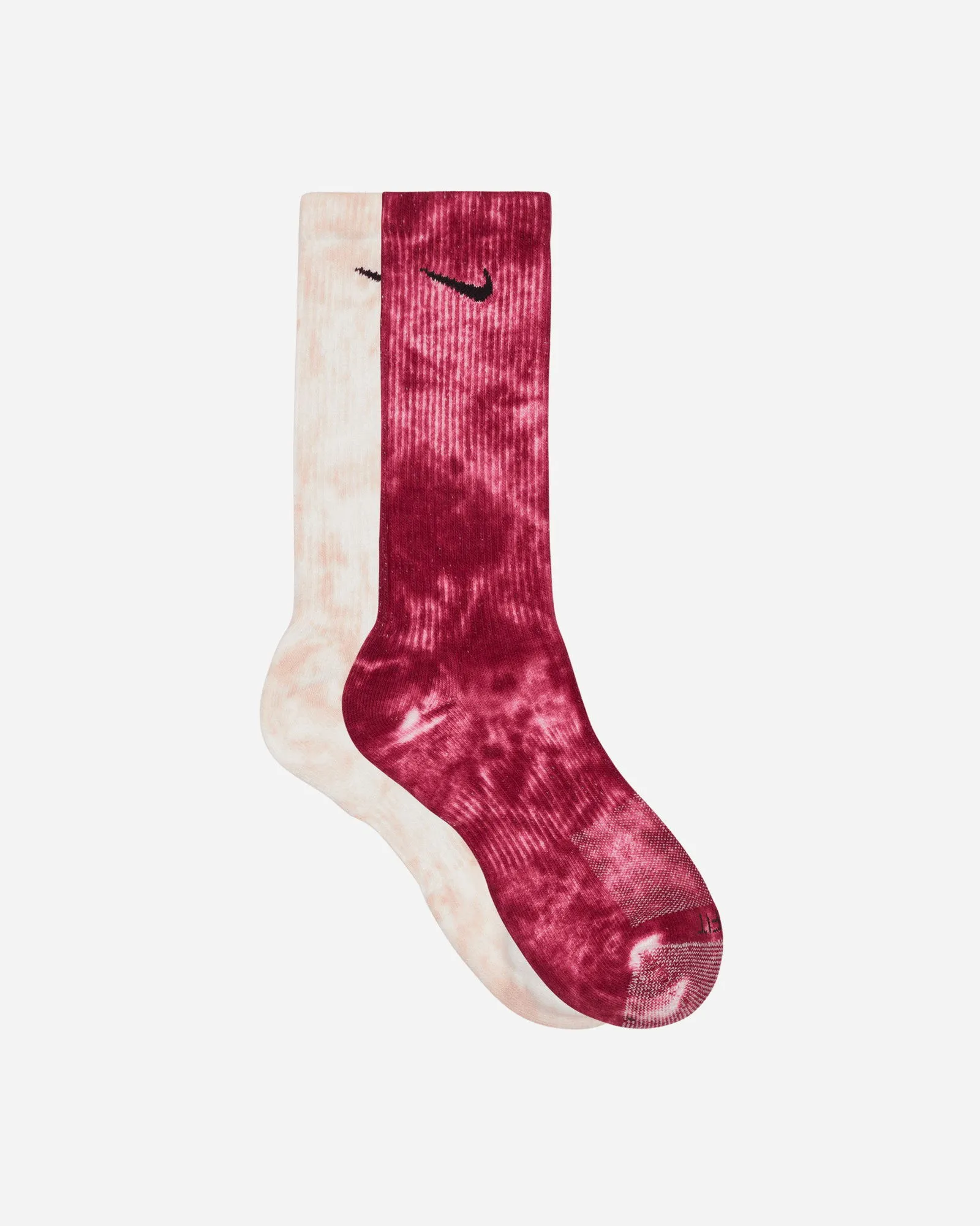 NIKE EVERYDAY PLUS CUSHIONED TIEDYE CREW 2 PAIRS