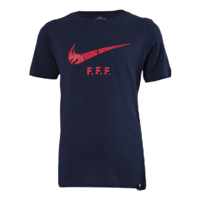 Nike France Tee TR Ground Junior Blue