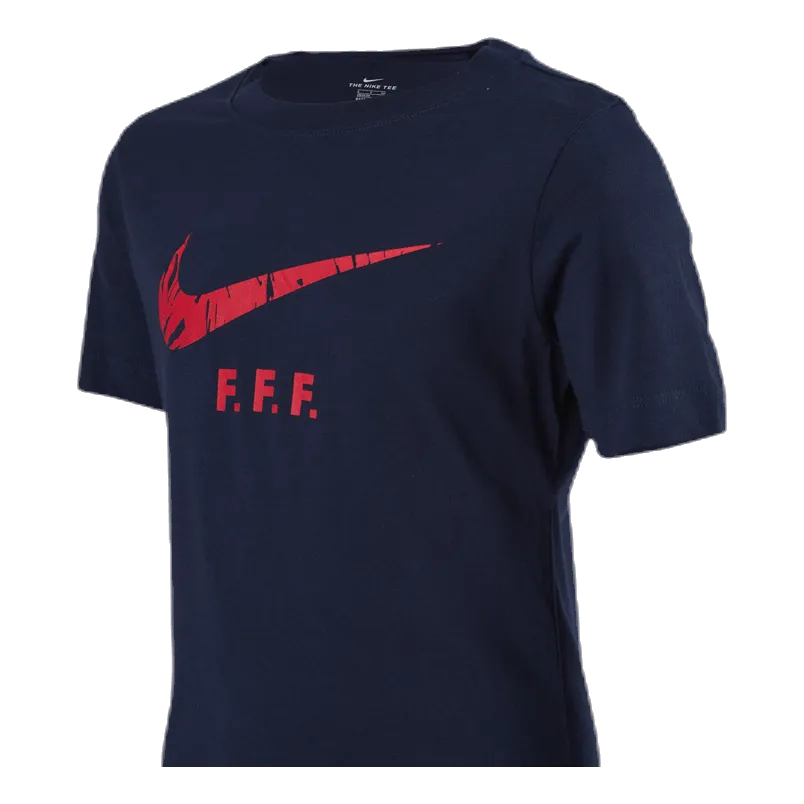 Nike France Tee TR Ground Junior Blue