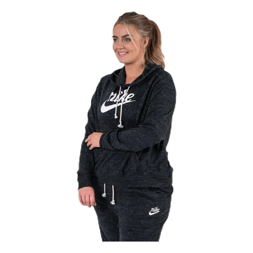 Nike Gym Vintage Hoodie Plus Black