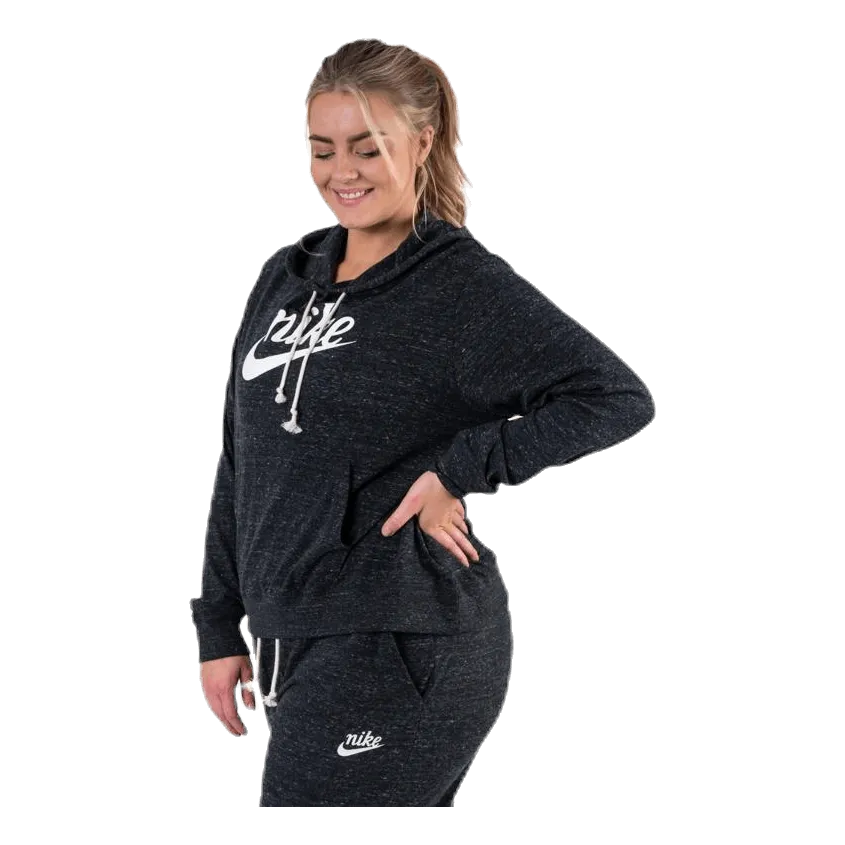 Nike Gym Vintage Hoodie Plus Black