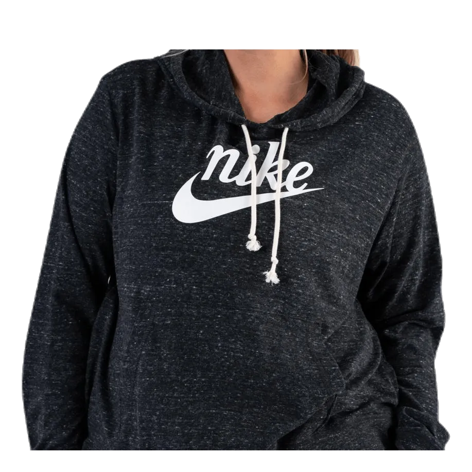 Nike Gym Vintage Hoodie Plus Black