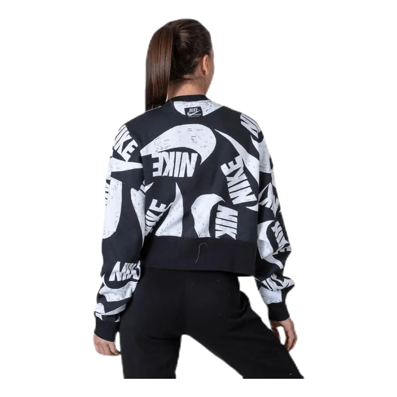 Nike Nsw Fleece Crew Black