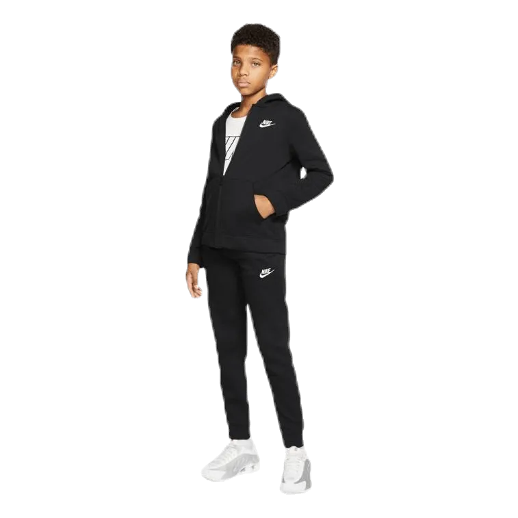 Nike Sportswear Big Kids' (Boys') Tracksuit BLACK/BLACK/BLACK/WHITE