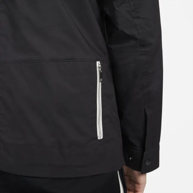 NIKE STYLE ESSENTIALS WOVEN BUTTONUP TOP