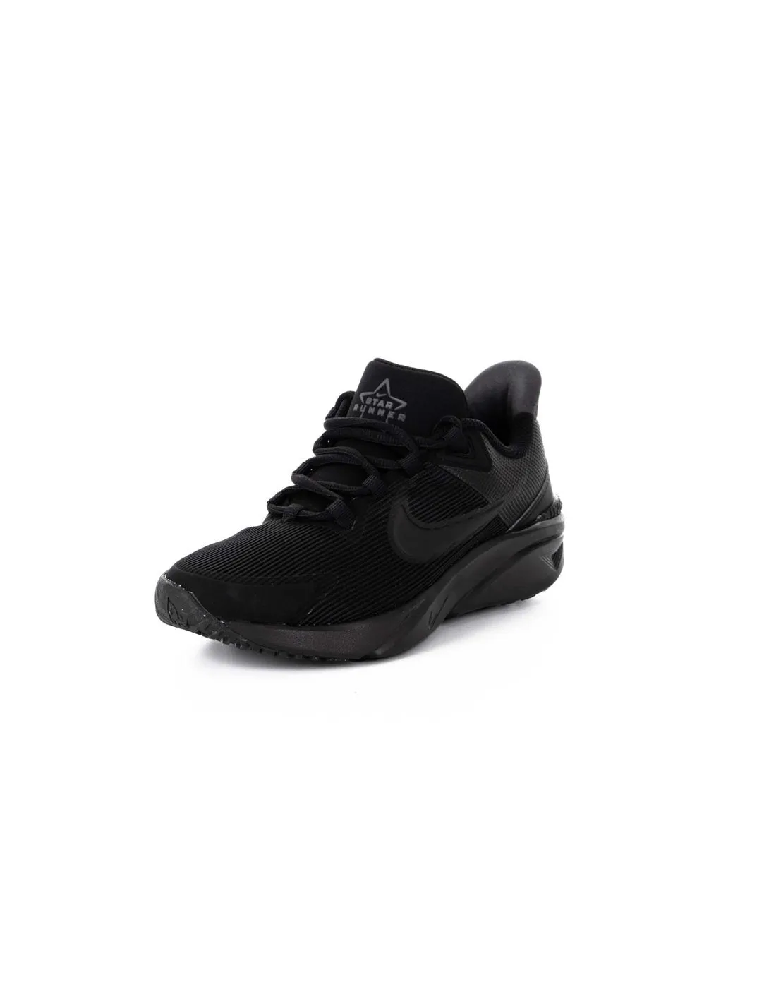 NIKE  ZAPATILLAS NEGRAS STAR RUNNER 4 NN NIñO/A