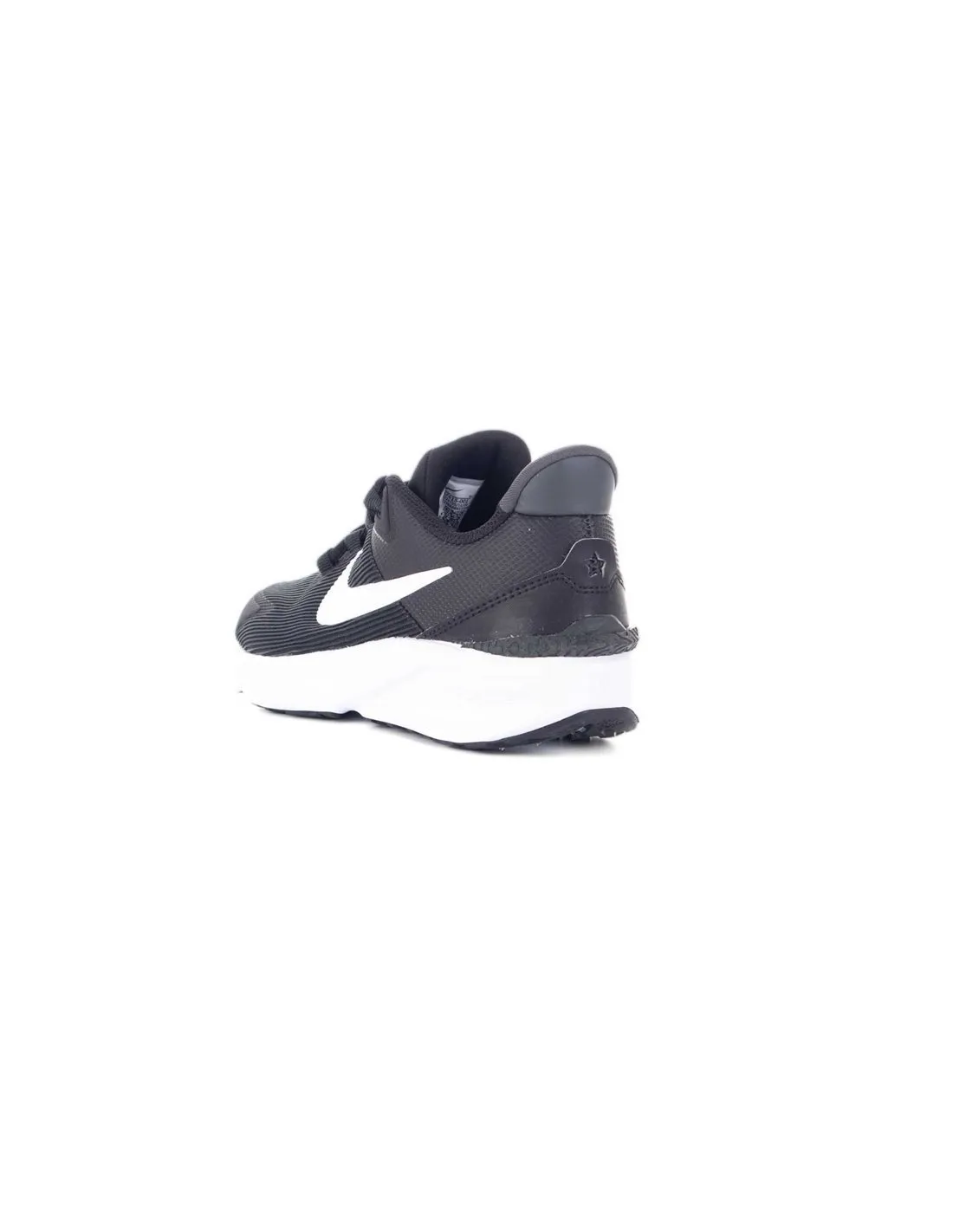 NIKE  ZAPATILLAS NEGRAS Y BLANCAS STAR RUNNER 4 NN NIñO/A
