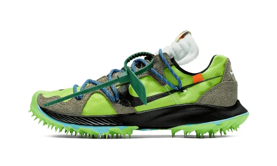 NIKE ZOOM TERRA KIGER 5 OFFWHITE ELECTRIC GREEN (W)