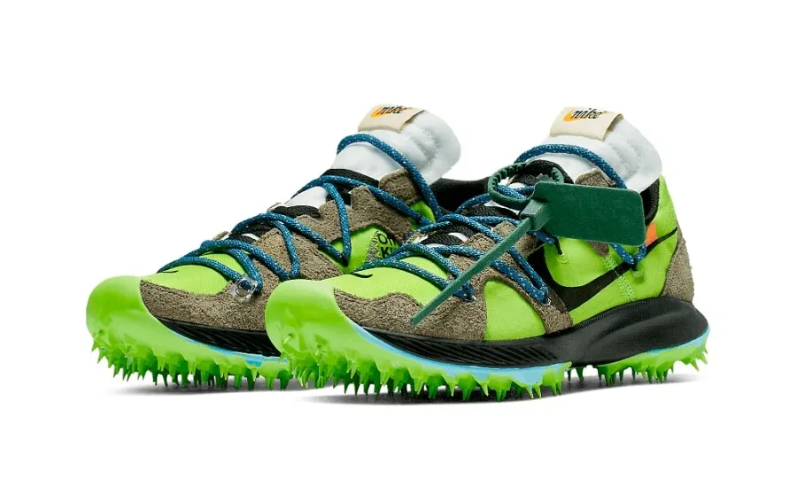 NIKE ZOOM TERRA KIGER 5 OFFWHITE ELECTRIC GREEN (W)