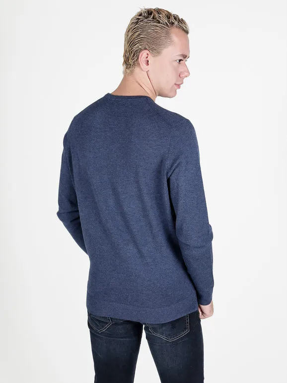 Norway Jersey de hombre de punto liso con cuello redondo