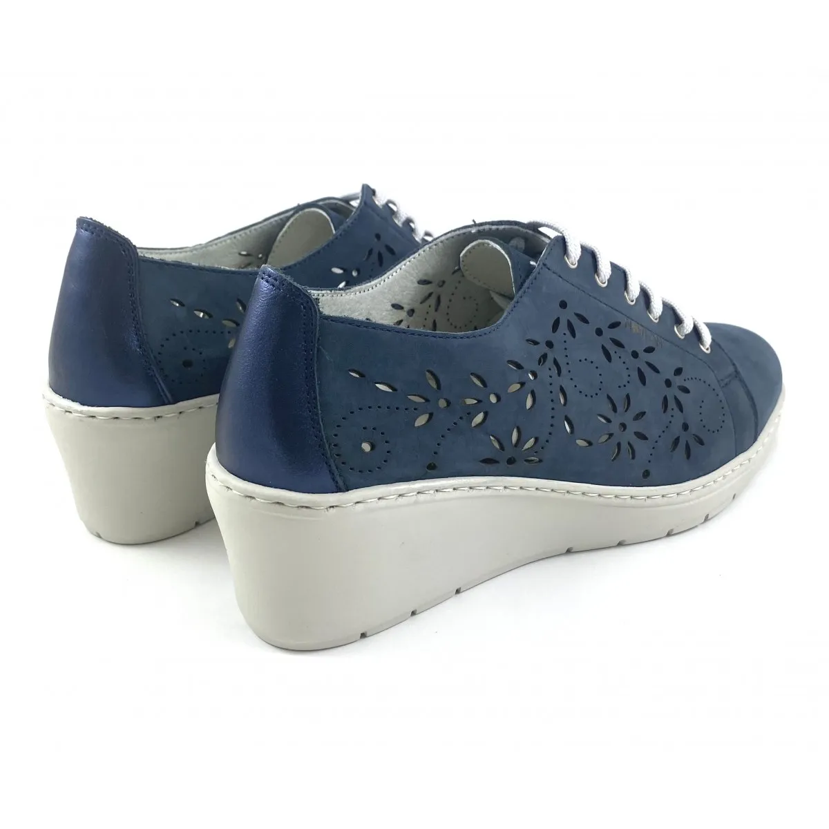 Notton deportivo ancho especial mujer, marino N134